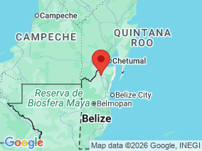 Map of Site Report: Lamanai Ruins River Trip, Belize